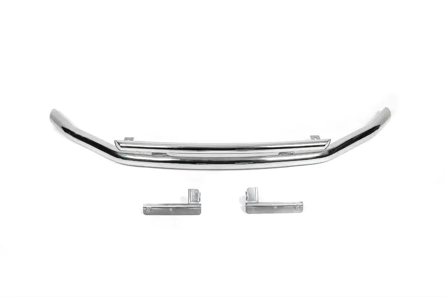 Nissan Qashqai 2010-2014 Protezione frontale doppia ST014 (acciaio inox) Foto 2
