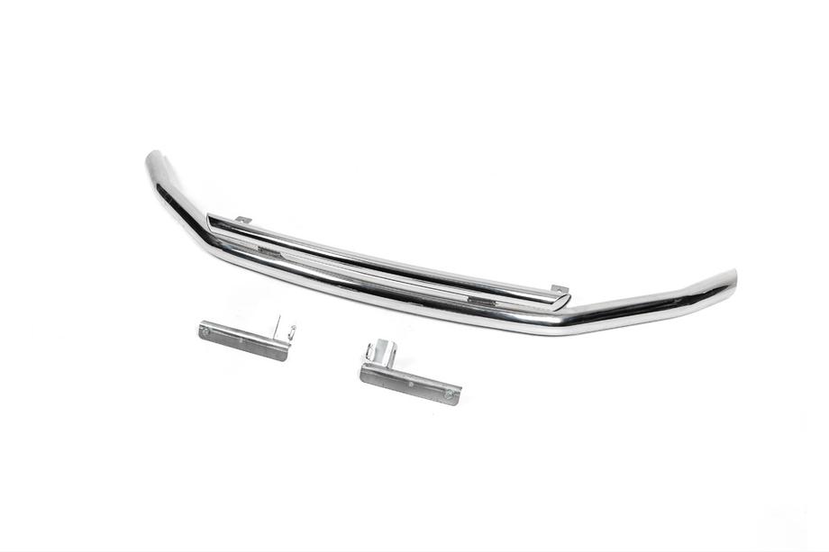 Nissan Qashqai 2010-2014 Protezione frontale doppia ST014 (acciaio inox) 60/42 mm Foto 5