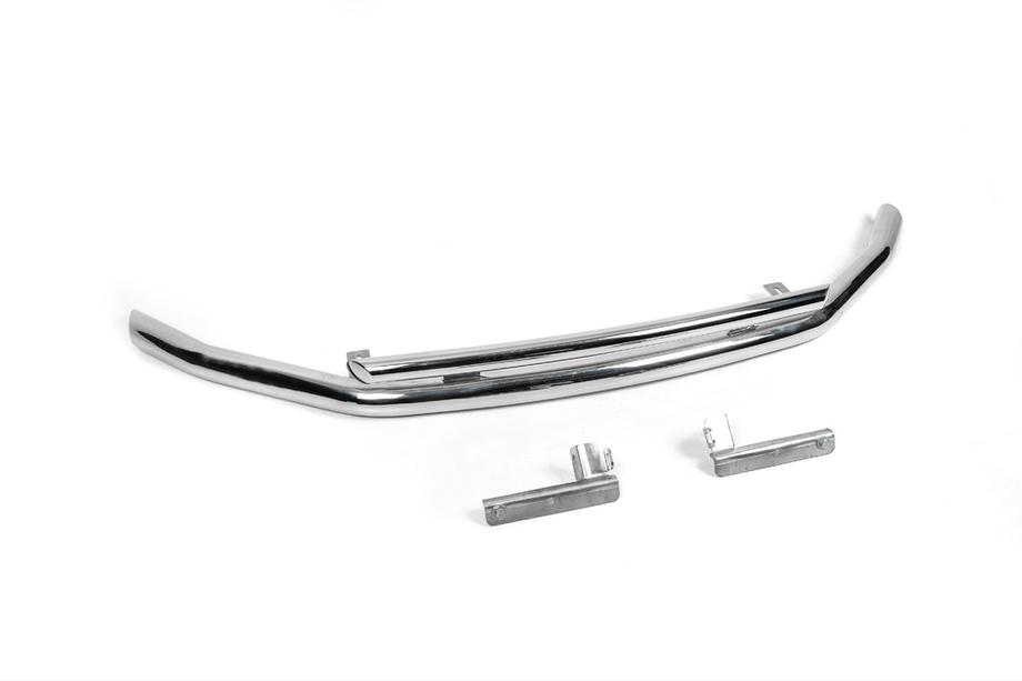 Nissan Qashqai 2010-2014 Protezione frontale doppia ST014 (acciaio inox) 60/42 mm Foto 4