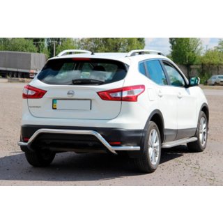 Barra Posteriore AK007-Plus (Acciaio Inox) Nissan Qashqai 2014-2021 foto 4