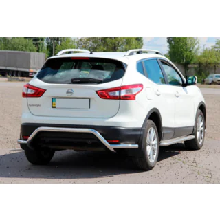Barra Posteriore AK007-Plus (Acciaio Inox) Nissan Qashqai 2014-2021 foto 4