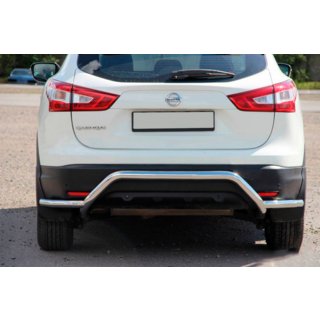 Barra Posteriore AK007-Plus (Acciaio Inox) Nissan Qashqai 2014-2021 foto 2