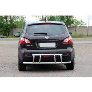 Barra Posteriore AK011 (Acciaio Inox) Nissan Qashqai 2010-2014 foto 2
