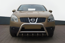 Nissan Qashqai 2007-2010 Parabullbar WT003 (Acciaio Inox) 60 mm foto 1