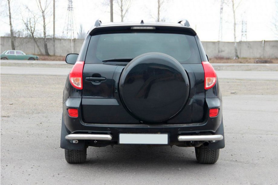 Toyota Rav 4 2006-2013 Angolari posteriori AK003 (2 pz, acciaio inox) Foto 4
