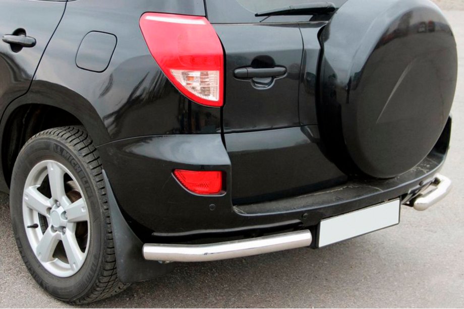 Toyota Rav 4 2006-2013 Angolari posteriori AK003 (2 pz, acciaio inox) Foto 1