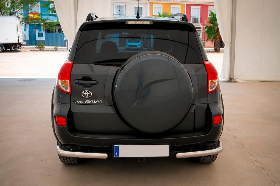 Toyota Rav 4 2006-2013 Angolari posteriori AK003 (2 pz, acciaio inox) Foto 2