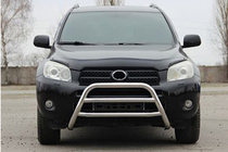 Toyota Rav 4 2006-2013 Protezione Anteriore WT022 Acciaio Inox foto 1