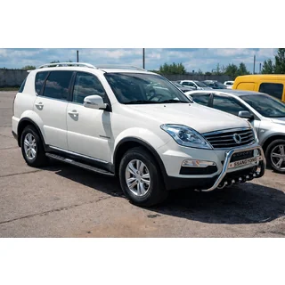 Parabullbar WT004 Acciaio Inox SsangYong Rexton I 2001-2017 foto 4