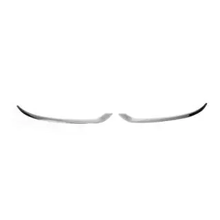 Coprifari (2 pz, Acciaio Inox) Volkswagen Caddy 2010-2015 foto 2