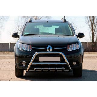 Protezione Anteriore WT003 (Acciaio Inox) Dacia Sandero 2013-2020 foto 2