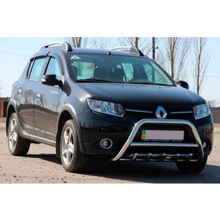 Protezione Anteriore WT003 (Acciaio Inox) Dacia Sandero 2013-2020 foto 3