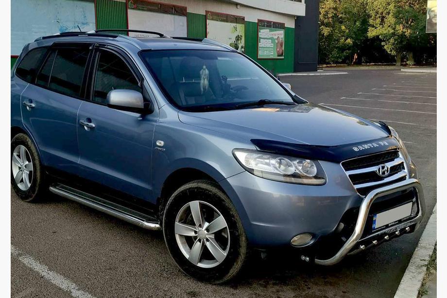 Hyundai Santa Fe 2 2006-2012 Pedane Laterali Premium (2 pz, Acciaio Inox) Foto 4
