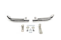 Hyundai Santa Fe 2 2006-2012 Angolari posteriori doppi AK003-Doppio (acciaio inox) foto 2