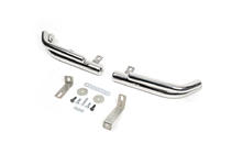 Hyundai Santa Fe 2 2006-2012 Angolari posteriori doppi AK003-Doppio (acciaio inox) foto 3