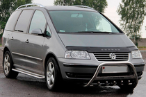 Volkswagen Sharan 1995-2010 Parabullbar WT004 Acciaio Inox foto 2