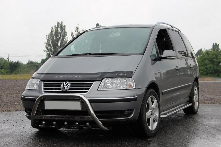 Volkswagen Sharan 1995-2010 Parabullbar WT004 Acciaio Inox Image