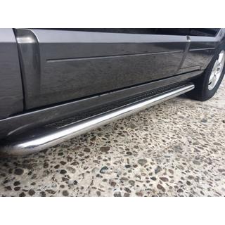 Pedane Laterali Premium (2 pz, Acciaio Inox) Kia Sorento I BL 2002-2009 foto 2