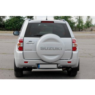 Protezione Posteriore AK002 (Acciaio Inox) Suzuki Grand Vitara 2005-2017 foto 3