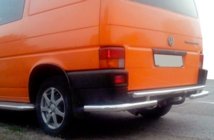 Volkswagen T4 Transporter 1990-2003 Barra Posteriore AK003-2 (Acciaio Inox) foto 3