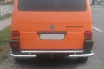 Volkswagen T4 Caravelle/Multivan 1990–2003 Barra Posteriore AK003-2 (Acciaio Inox) foto 1
