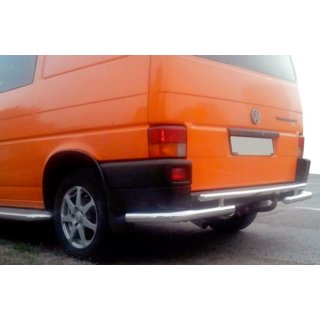 Barra Posteriore AK003-2 (Acciaio Inox) Volkswagen T4 Caravelle/Multivan 1990–2003 foto 3