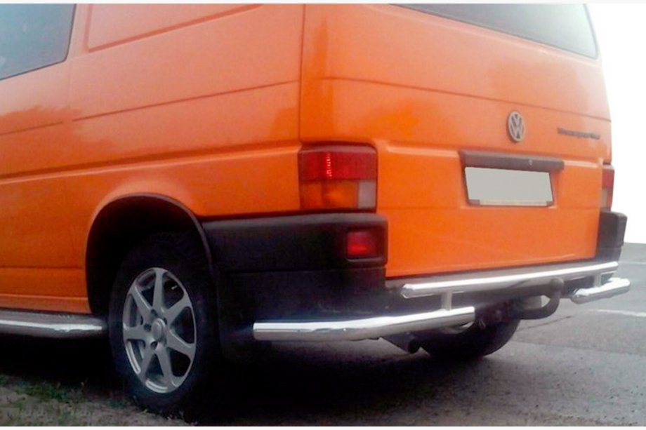 Volkswagen T4 Caravelle/Multivan 1990–2003 Barra Posteriore AK003-2 (Acciaio Inox) Foto 3