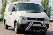 Volkswagen T4 Transporter 1990-2003 Bull bar Kelebek WT011 (acciaio inox) foto 3