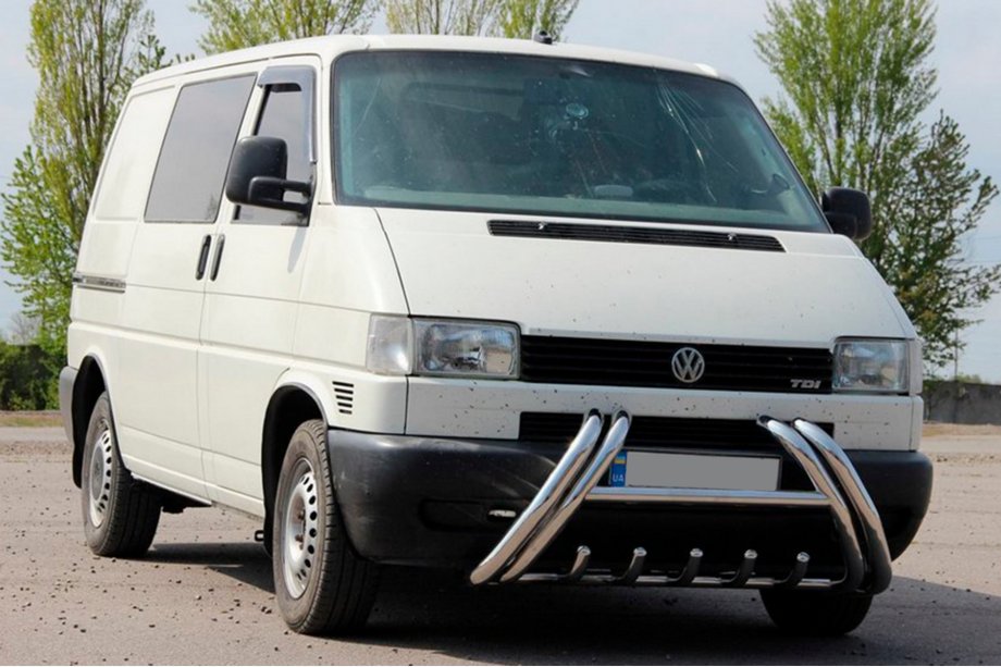 Volkswagen T4 Caravelle/Multivan 1990–2003 Bull bar Kelebek WT011 (acciaio inox) Image
