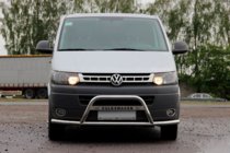 Volkswagen T5 2010-2015 Parabullbar WT007ST (Acciaio Inox) foto 1