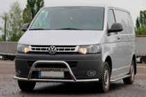 Volkswagen T5 2010-2015 Parabullbar WT007ST (Acciaio Inox) foto 2