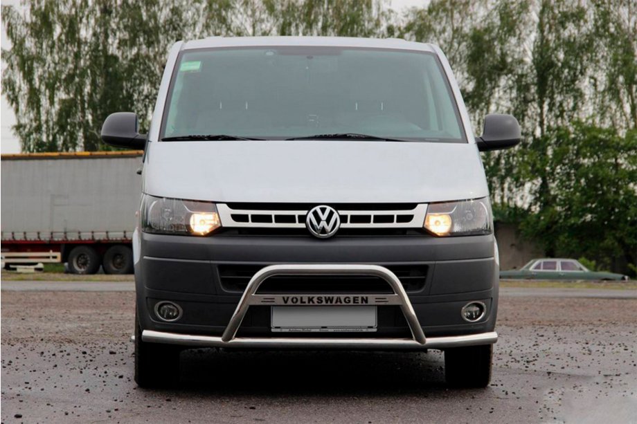 Volkswagen T5 2010-2015 Parabullbar WT007ST (Acciaio Inox) Image