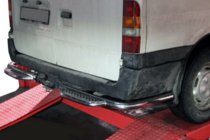 Ford Transit 2000–2014 Pedana posteriore di protezione AK-Special (acciaio inox) foto 4