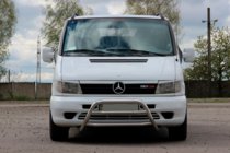 Mercedes Vito W638 1996-2003 Protezione Anteriore WT022 (Acciaio Inox) foto 1