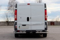 Nissan Primastar 2002-2014 Protezione Posteriore AK003-Plus-2 (Acciaio Inox) foto 3