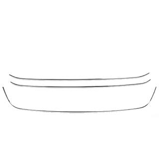Coperture paraurti anteriore in acciaio inox con design sorriso (3 pz) Volkswagen Amarok 2010-2022 foto 2