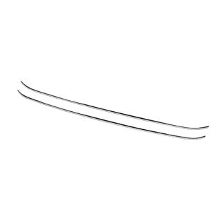 Coperture paraurti anteriore in acciaio inox (2 pz) Volkswagen Amarok 2010-2022 foto 3
