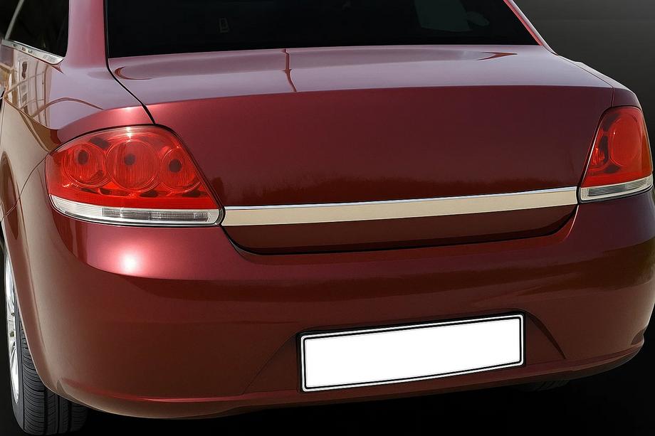 Fiat Linea 2006-2018 Modanatura Cofano Bagagliaio 2006-2012 Acciaio Inox Image
