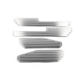 Battitacco interni in acciaio inox OmsaLine (4 pz) foto 2