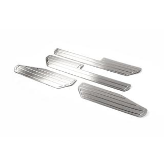 Battitacco interni in acciaio inox OmsaLine (4 pz) foto 4