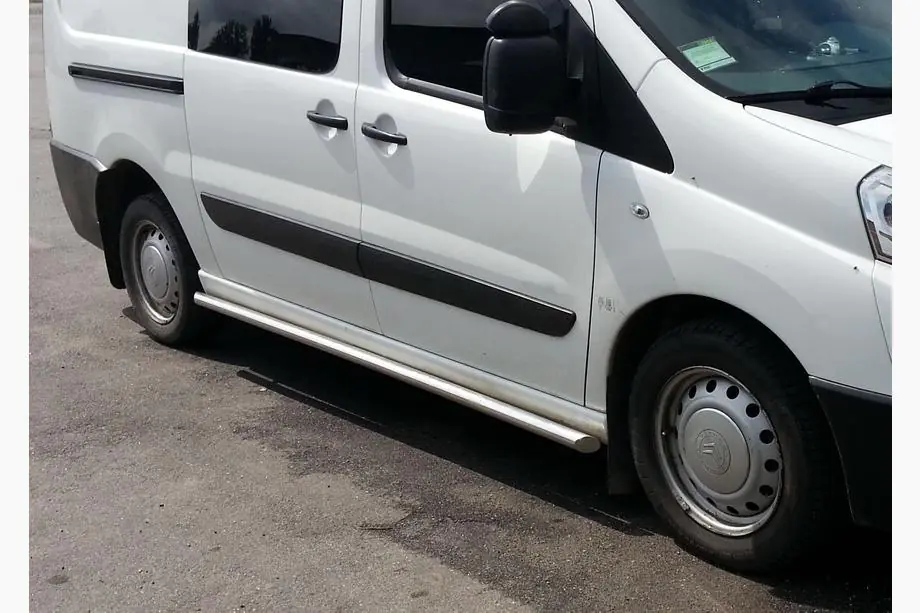 Fiat Scudo 2007-2015 Barre Laterali BB002 (2 pz, Acciaio Inox) Image