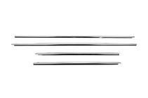 Volkswagen Amarok 2010-2022 Cornici finestrini acciaio inox (4 strisce) OmsaLine - Acciaio Inox Italiano foto 7