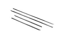 Volkswagen Amarok 2010-2022 Cornici finestrini acciaio inox (4 strisce) OmsaLine - Acciaio Inox Italiano foto 6