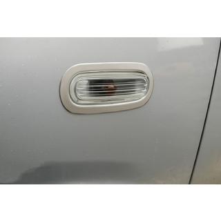 Cornici cromate per indicatori di direzione (2 pz, acciaio inox) foto 1