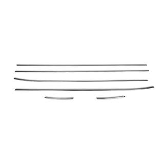 Cornici finestrini HB (6 pz, acciaio inox) foto 3