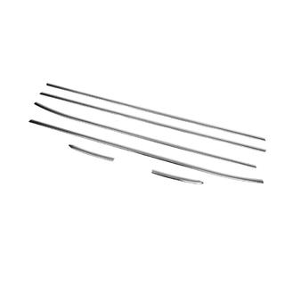 Cornici finestrini HB (6 pz, acciaio inox) foto 4