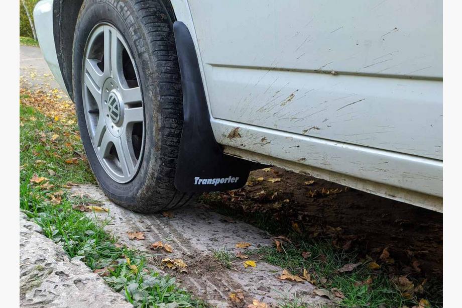 Volkswagen T4 Transporter 1990-2003 Paraspruzzi Premium Anteriori e posteriori Foto 3