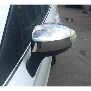 Coperture Specchietti (2 pz, Acciaio Inox)