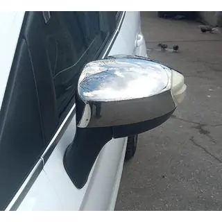Coperture Specchietti (2 pz, Acciaio Inox)
