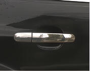 Ford C-Max 2004-2010 Coperture Maniglie Cromate (4 pz, Acciaio Inox) OmsaLine - Acciaio Inox Italiano foto 1